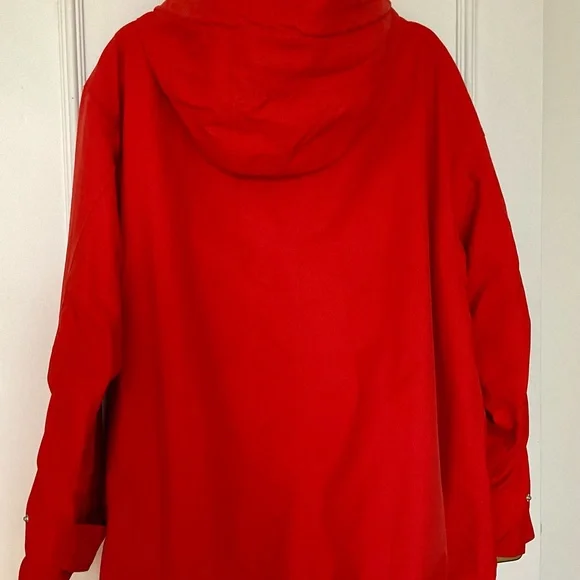 H&M Bold Red Utility Jacket - Picture 2 of 5